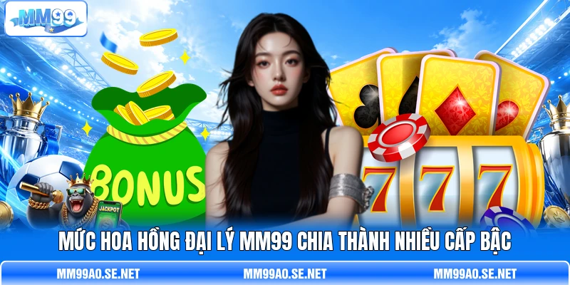 Mức hoa hồng đại lý MM9 9  chia thành nhiều cấp bậc