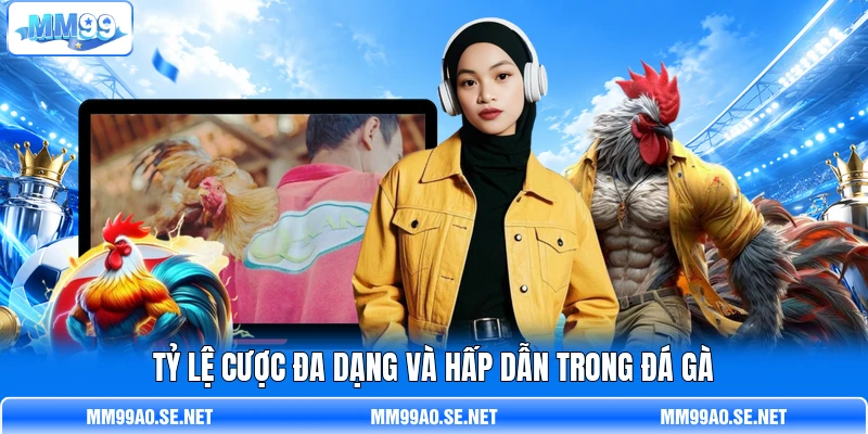 Tỷ lệ cược đa dạng và hấp dẫn trong đá gà